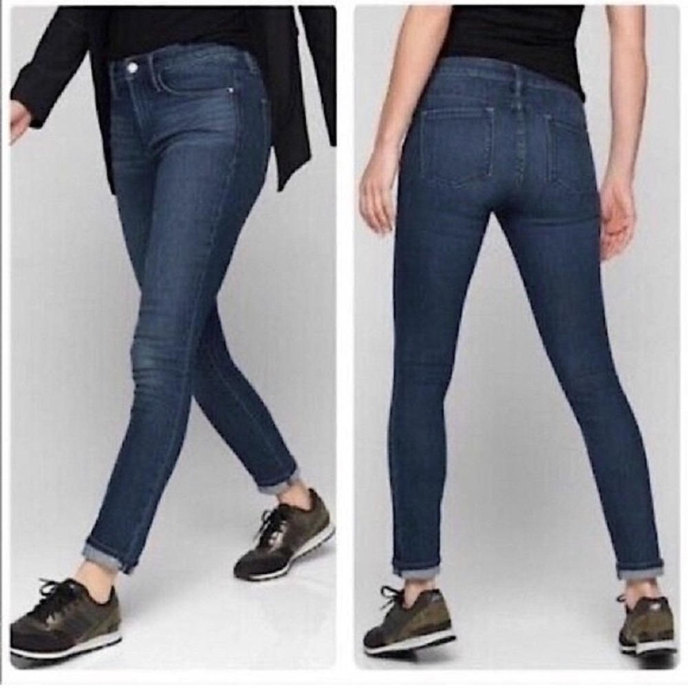 Athleta Sculptek Dark Wash Skinny Jeans Size 4​